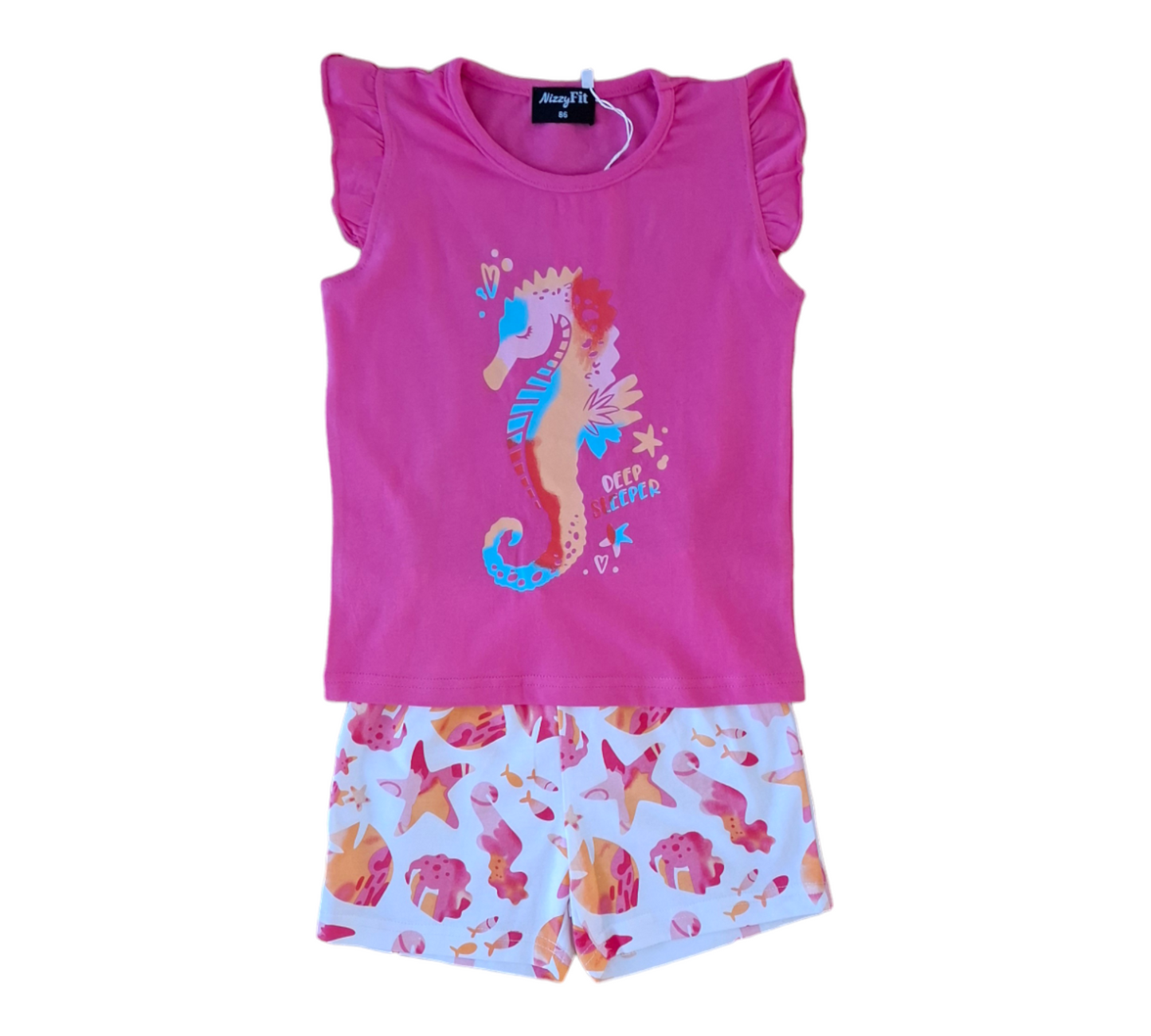 NizzyFit girl seahorse set 86-104