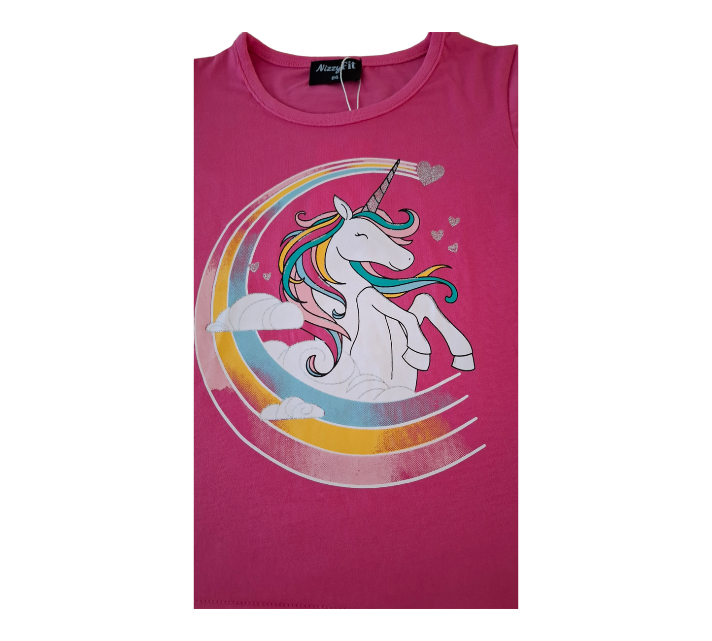 NizzyFit unicorn t-shirt