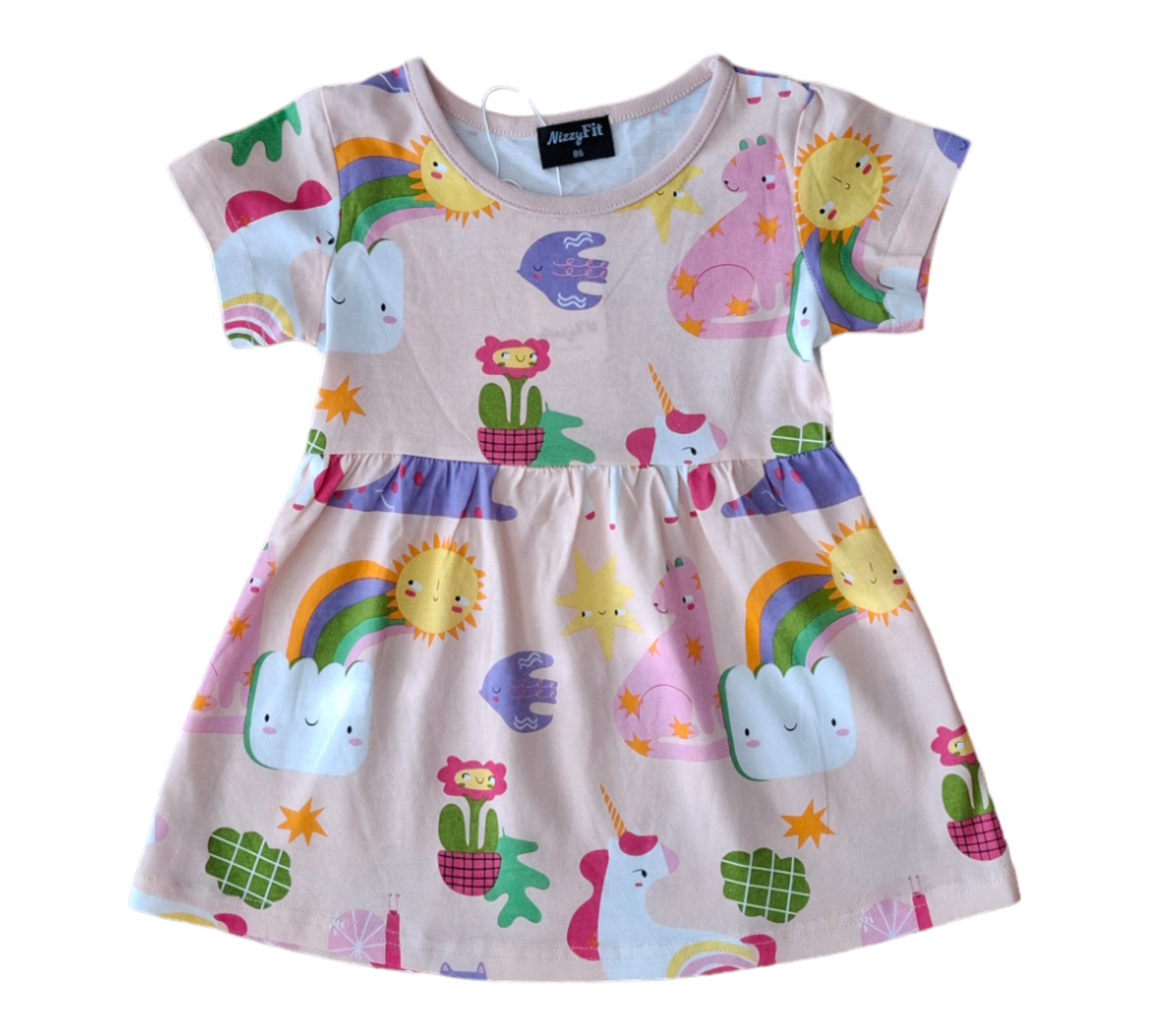 Unicorn dress 86-104