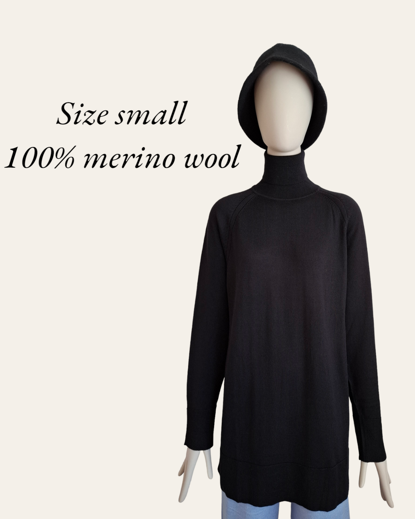 Cubus merino wool women poloshirt size small