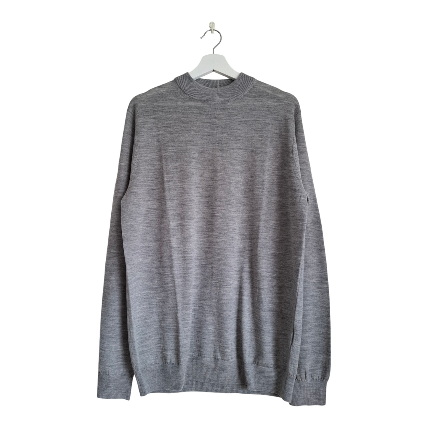 Merino wool t-shirt dressmann round neck size