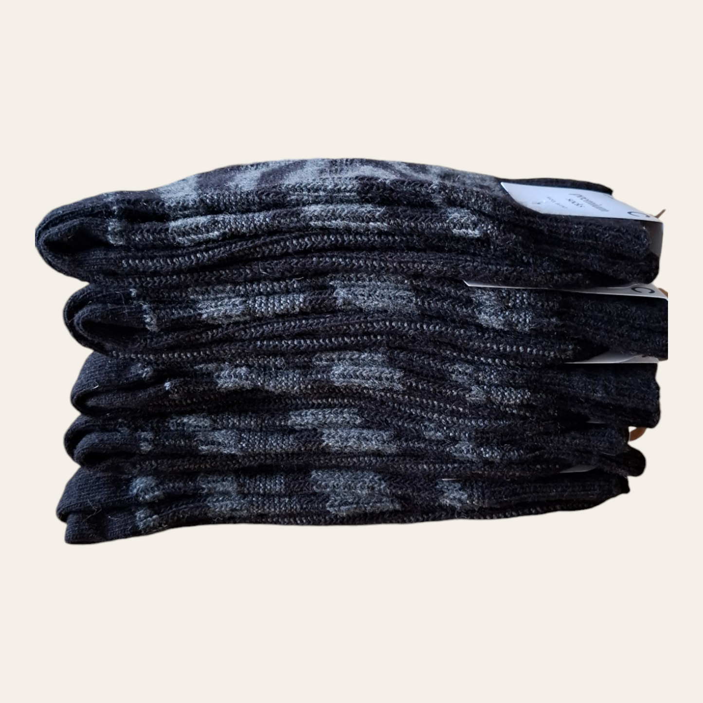 5pcs Cubus wool men socks size 40-44