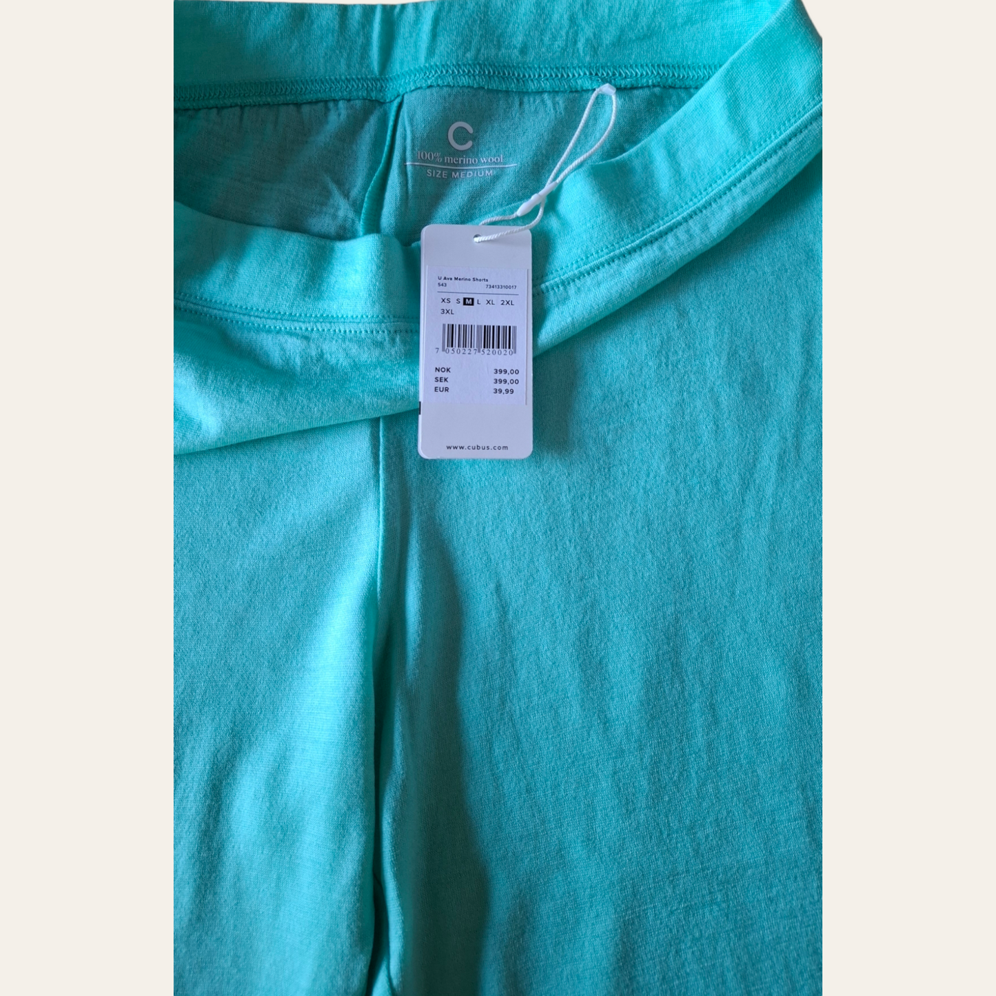 Cubus merino wool shorts size medium