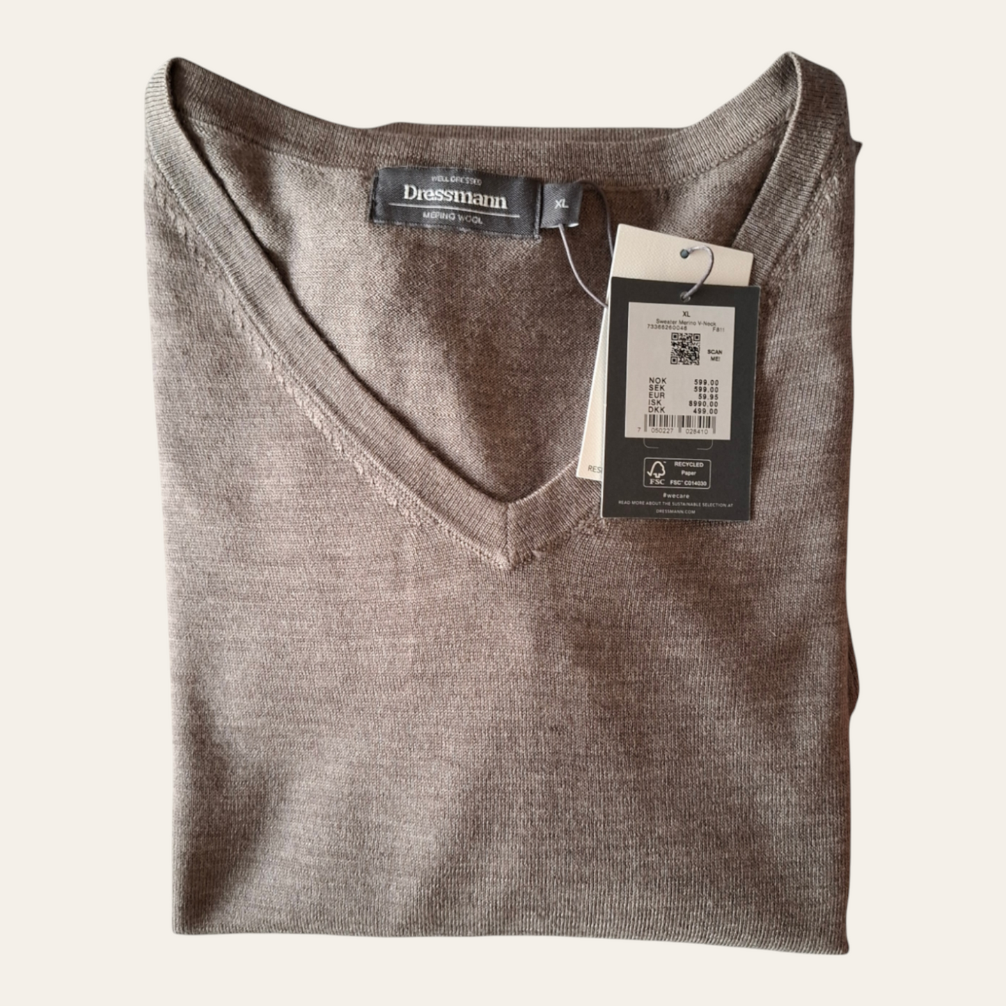 -neck shirt size xl