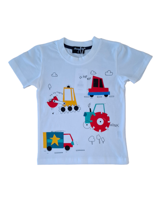 Cool machines kids t-shirt