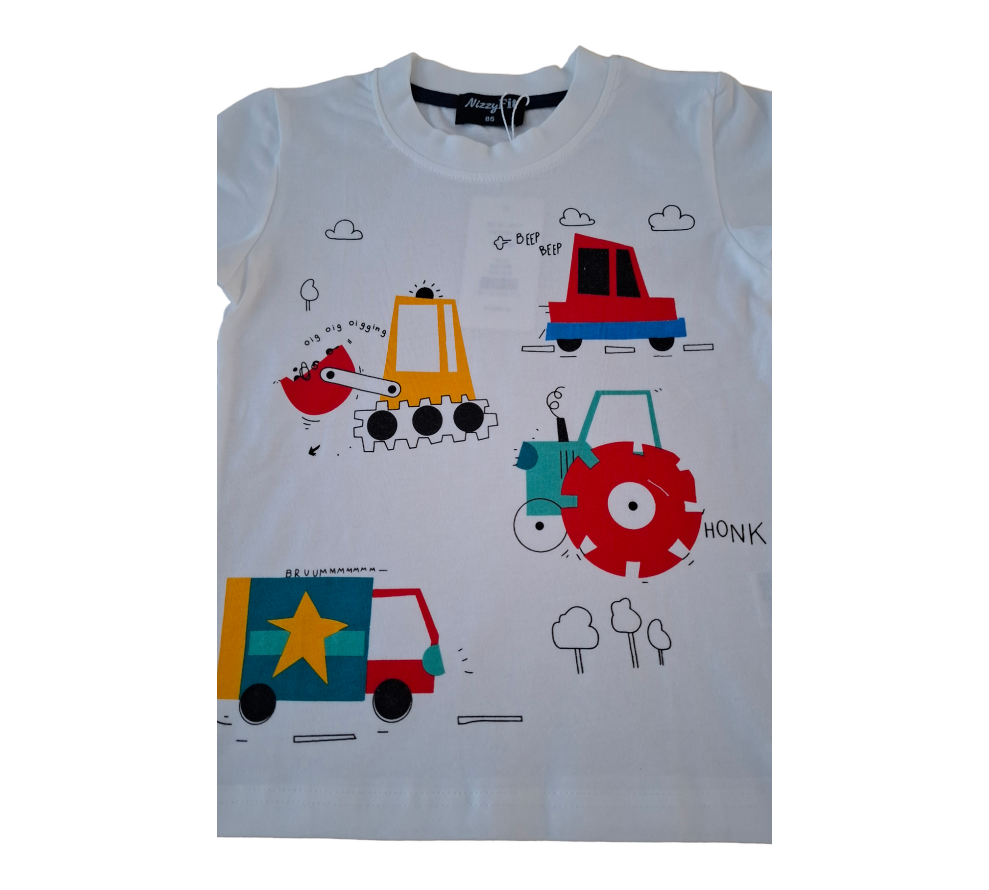 Cool machines kids t-shirt