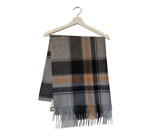 Wool winter scarf