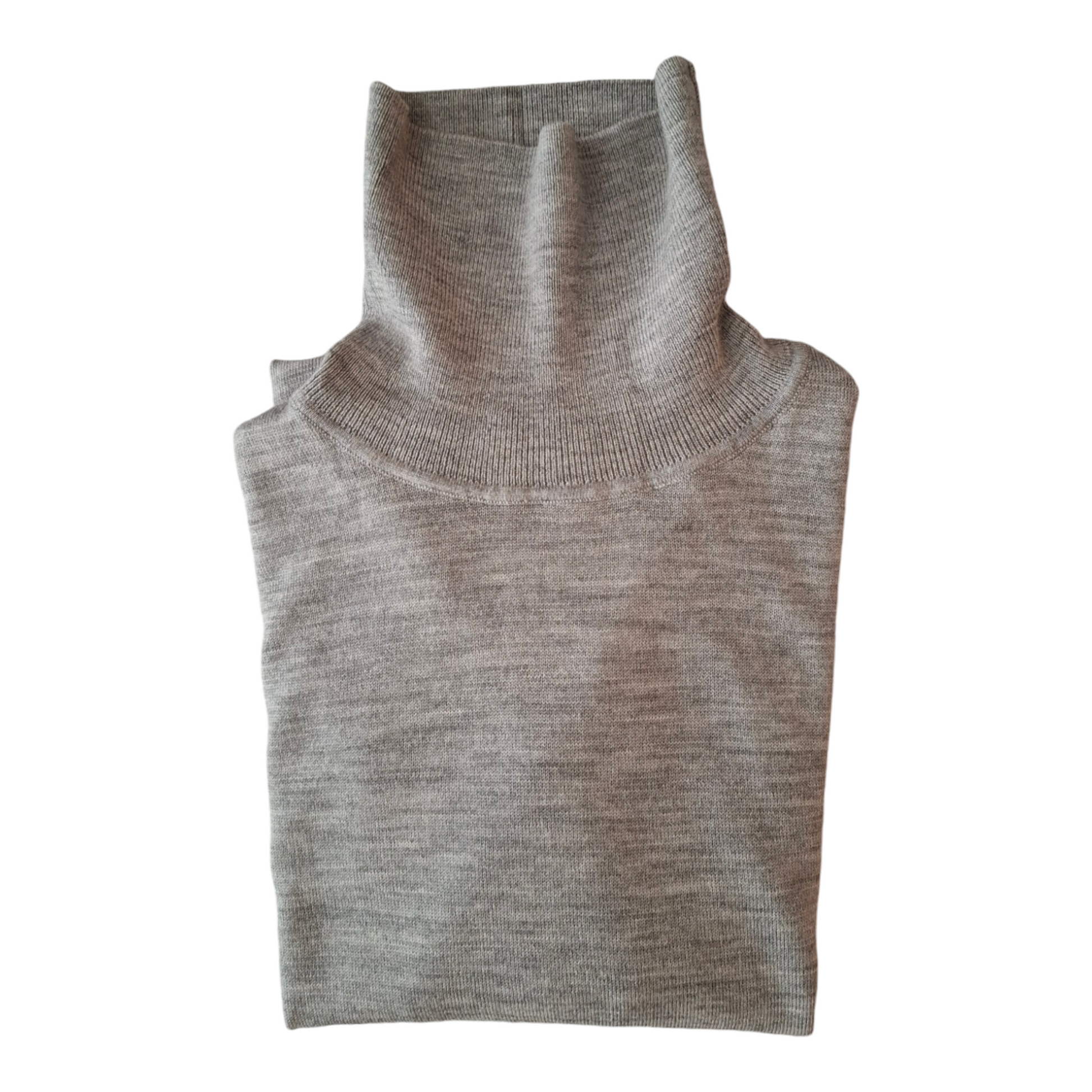 Merino wool turtleneck shirt 