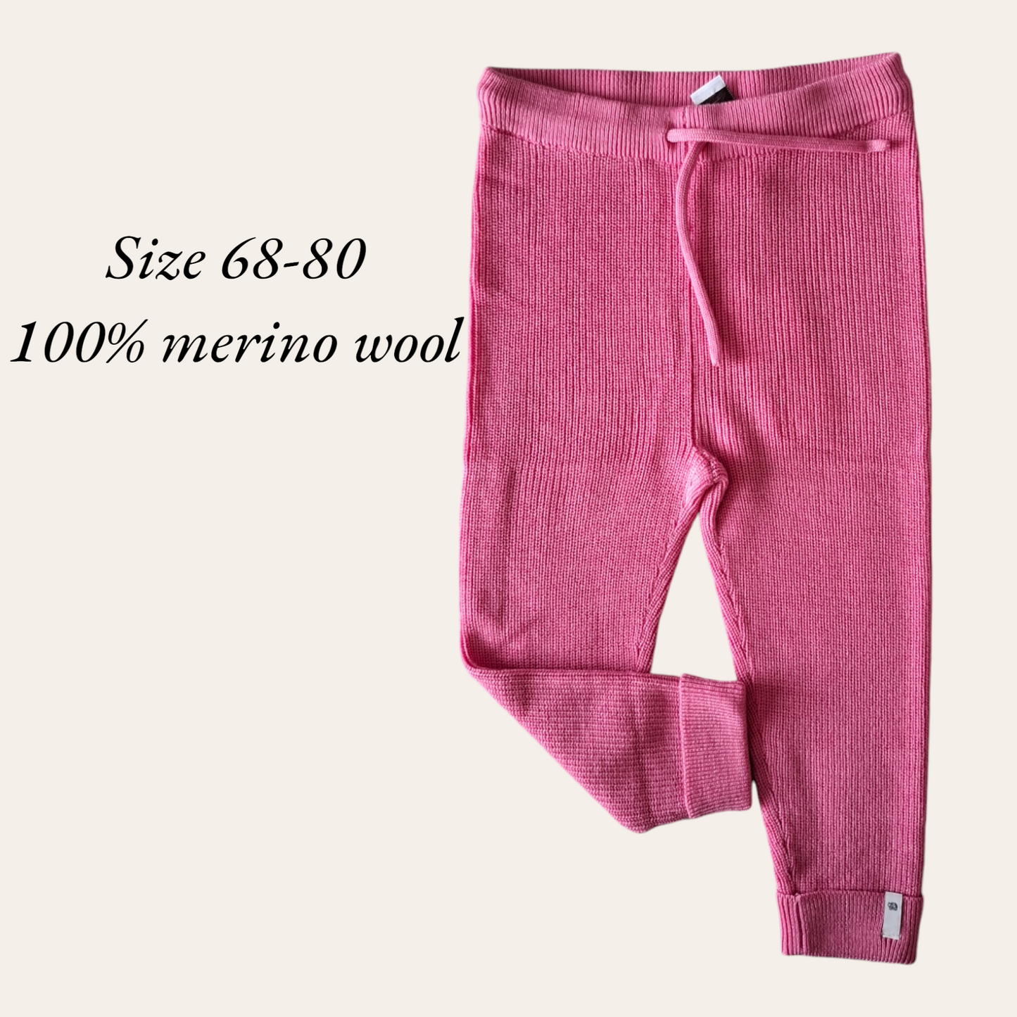 Cubus merino wool trouser size 68-80